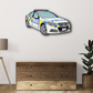 New Zealand Police Car Holden Wall Art