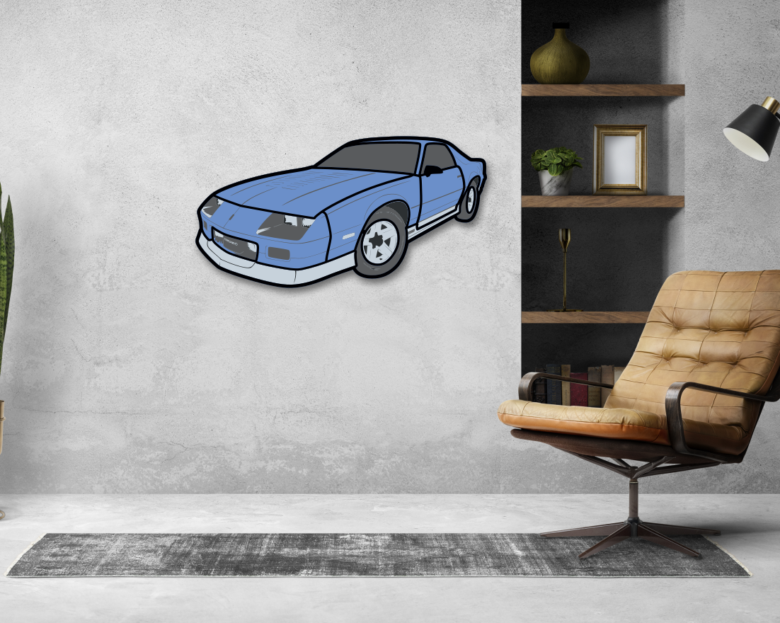 Camaro Z/28 1987 Wall Art