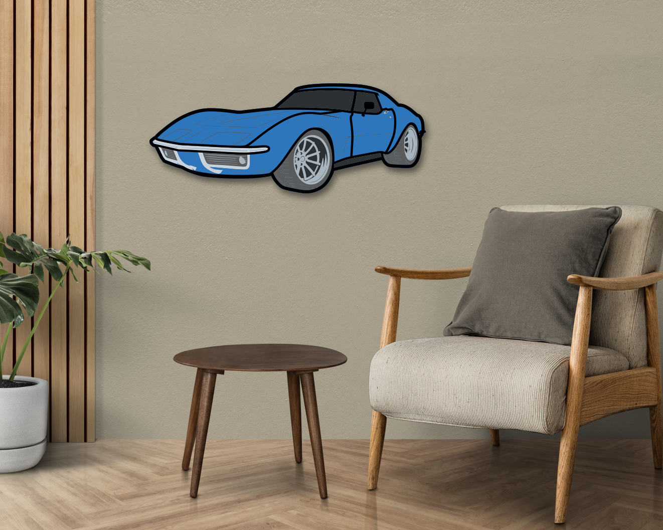 1969 Chevrolet Corvette Wall Art
